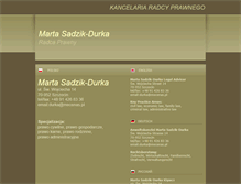 Tablet Screenshot of durka.mecenas.pl